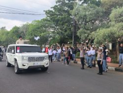 AKP Febry Hermawan Turun Langsung ke Lapangan Pimpin Pengamanan Jalur VVIP Presiden RI di Bangkalan