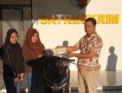 Sepeda Motor yang Hilang Berhasil Ditemukan, Korban Curanmor Sampaikan Apresiasi ke Polres Pamekasan