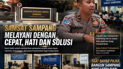 Samsat Sampang Hadirkan Pelayanan Prima, Cepat, Nyaman, dan Humanis Demi Kepuasan Masyarakat