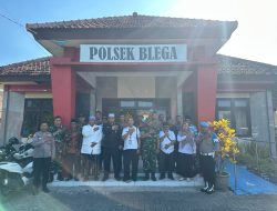 Kapolsek Blega IPTU Herry sutiyoko.Sos, M.H. Imbau Warga Waspada Curanmor dan Penipuan Online
