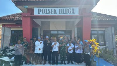 Kapolsek Blega IPTU Herry sutiyoko.Sos, M.H. Imbau Warga Waspada Curanmor dan Penipuan Online