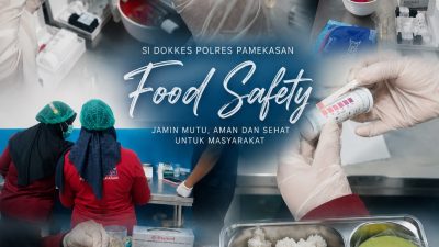 Jamin Mutu dan Kesehatan Masyarakat, Si Dokkes Polres Pamekasan Pastikan Makanan Program Pemenuhan Gizi Bebas Zat Berbahaya
