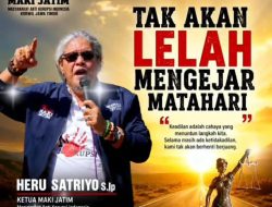 Tak Akan Lelah Mengejar Matahari”, MAKI Jatim Tegaskan Komitmen Kawal Supremasi Hukum di Hari Keadilan Internasional 2026