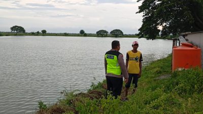 Polsek Duduksampeyan Laksanakan Pengecekan Pemeliharaan Ikan, Dukung Program Swasembada Pangan Nasional