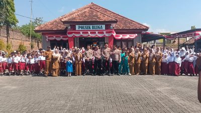 SDN Blega 1 Gandeng Polsek Blega, Edukasi Siswa Cegah Bullying dan Narkoba Sejak Dini