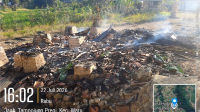 Musholla Terbakar Milik Ibu Lansia