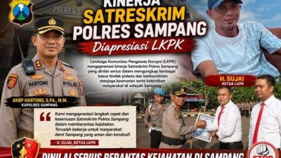 LKPK Apresiasi Kinerja Satreskrim Polres Sampang dalam Pengungkapan Kasus curanmor dan rudapaksa 27 tersanga