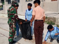 Koramil Waru Pamekasan Bangun Kepedulian Lingkungan Lewat KBSB 