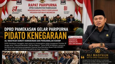 DPRD Pamekasan Gelar Paripurna Pidato Kenegaraan, Ali Masykur Soroti Kemiskinan dan Pengawalan KDKMP