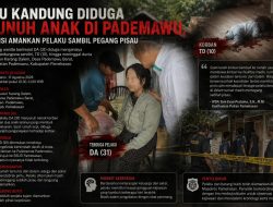 Ibu Kandung Diduga Bunuh Anak di Pademawu, Polisi Amankan Pelaku Sambil Pegang Pisau