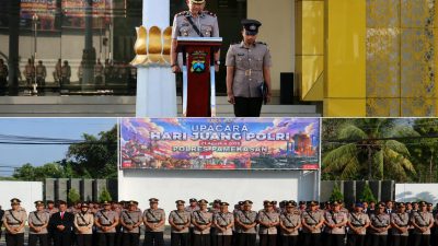 Wakapolres Pamekasan Pimpin Upacara Hari Juang Polri 2026, Teguhkan Semangat Pengabdian kepada Masyarakat