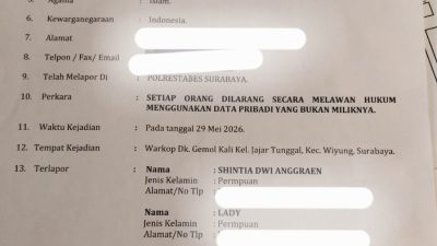 Polrestabes Surabaya Disorot, Penanganan Dugaan Penyalahgunaan Data Pribadi Dinilai Lamban